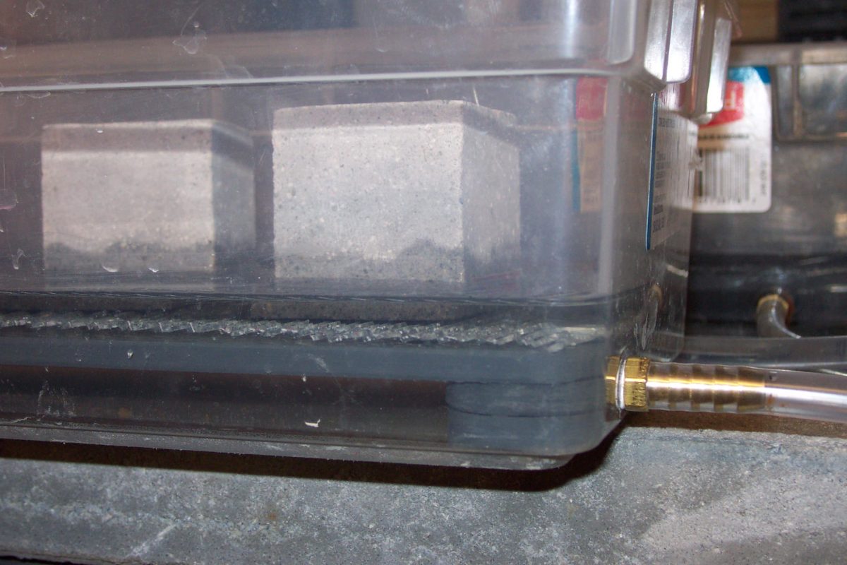 Container Boiling Absortion Test Durability Testing - The Absorption Test. - Kryton