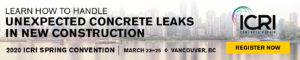 Learn how to handle unexpected concrete leaks in new construction - register now!