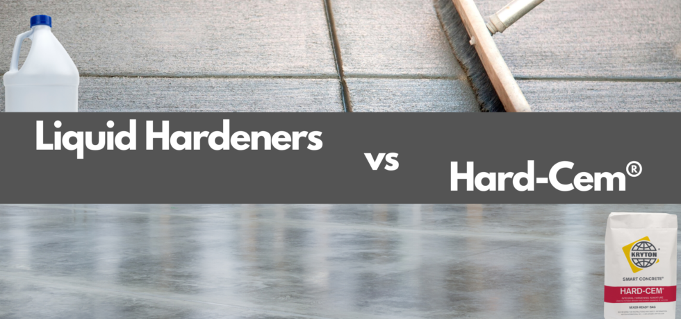 Liquid Hardeners vs Hard-Cem